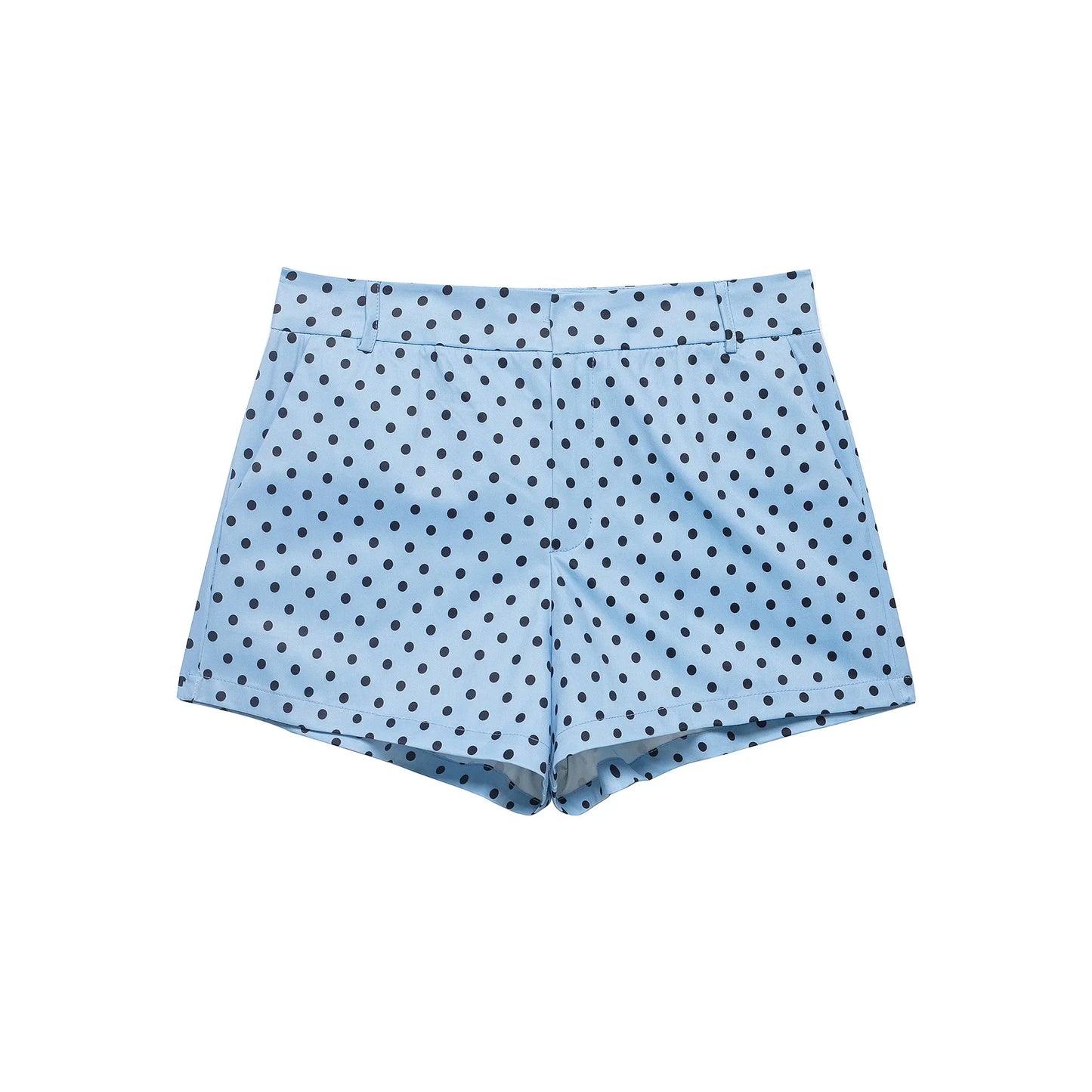 Polka Dot Print Jacket Two-Piece Set